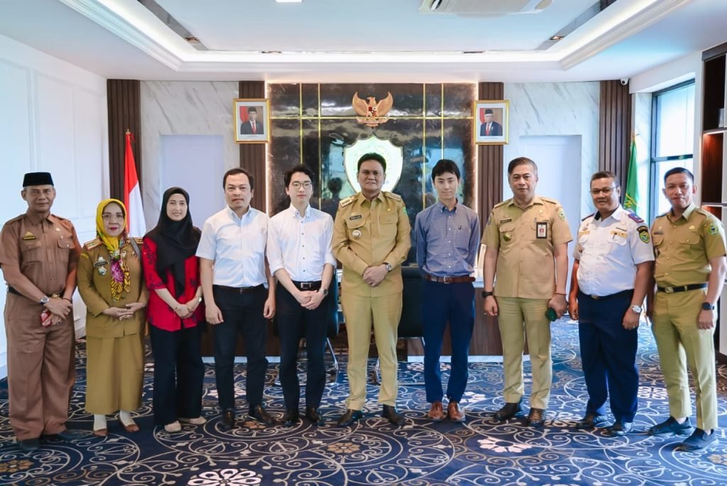 Riset Transportasi, Bupati Barru Terima Kunjungan Delegasi dari Jepang