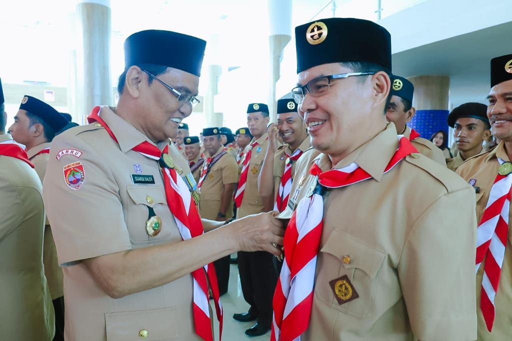 Lantik Pengurus MPK dan DK Ranting Gerakan Pramuka Kab.Barru, Bupati Barru : Tingkatkan Inovasi Kegiatan dan Pemberdayaan Kwartir yang Sistemastis, Terencana dan Terukur