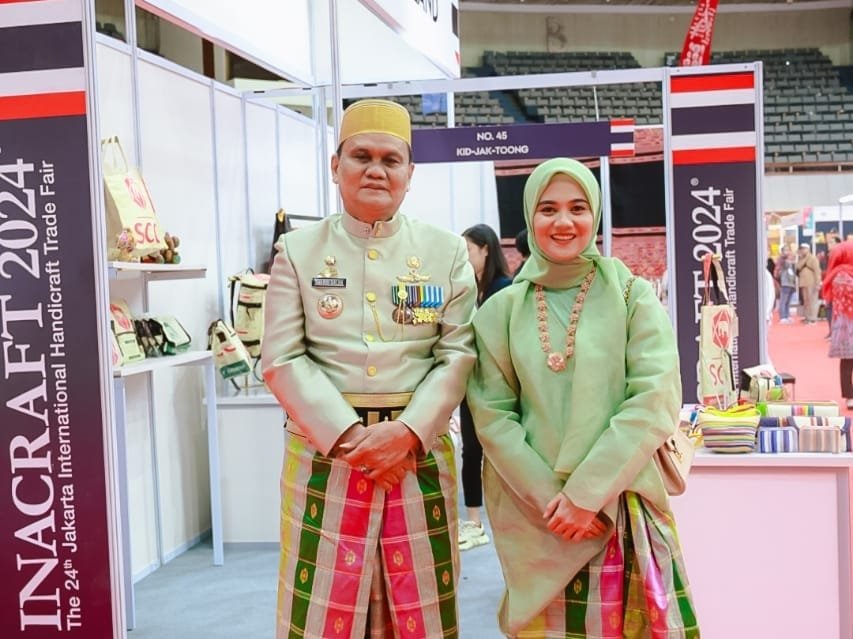 Bupati Barru dan Plt.Ketua TP PKK Kabupaten Barru hadiri Pembukaan Internasional Handicraft Trade Fair (INACRAFT 2024) di Jakarta