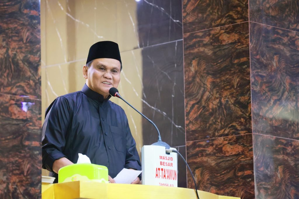 Malam Ke-9 Ramadhan, Bupati Barru bersama Forkopimda dan Jajaran melakukan Safari Ramadhan 1445 H di Masjid At Ta'awun Takkalasi Kecamatan Balusu Kabupaten Barru