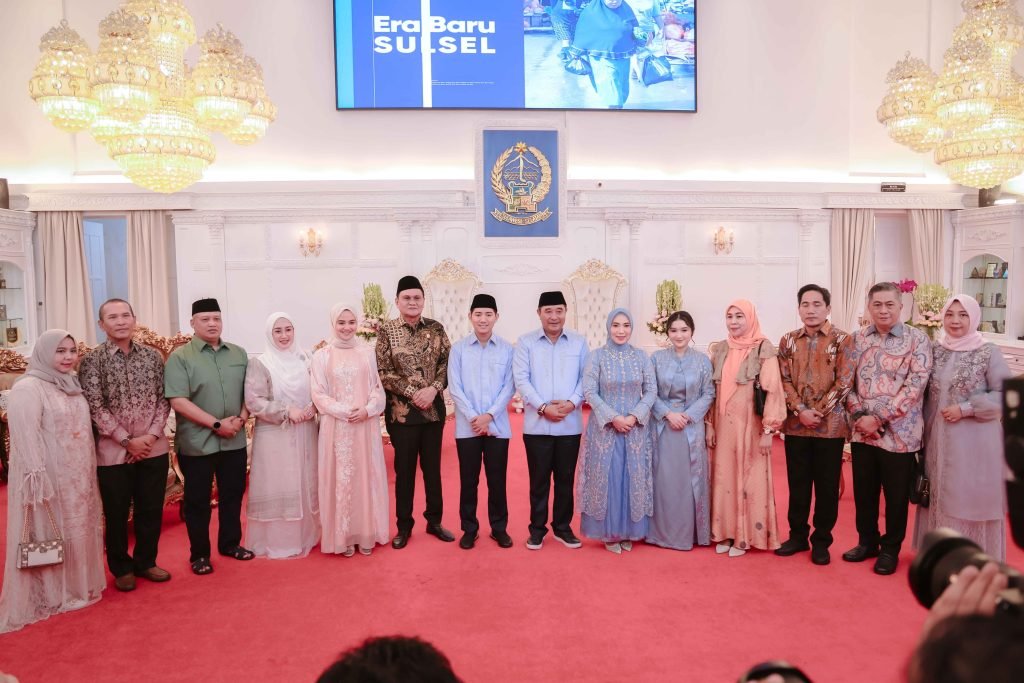 Bupati Barru didampingi Plt.Ketua TP PKK hadiri Open House Pj. Gubernur dan Kapolda Sulsel