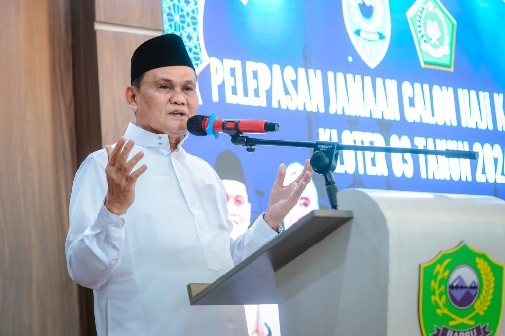 Lepas 187 JCH, Bupati Barru : Niatkan Hanya Beribadah Kepada Allah SWT