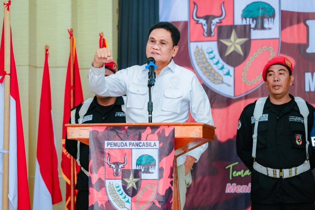 Suardi Saleh Hadiri Pelantikan MPC Pemuda Pancasila Kab. Barru