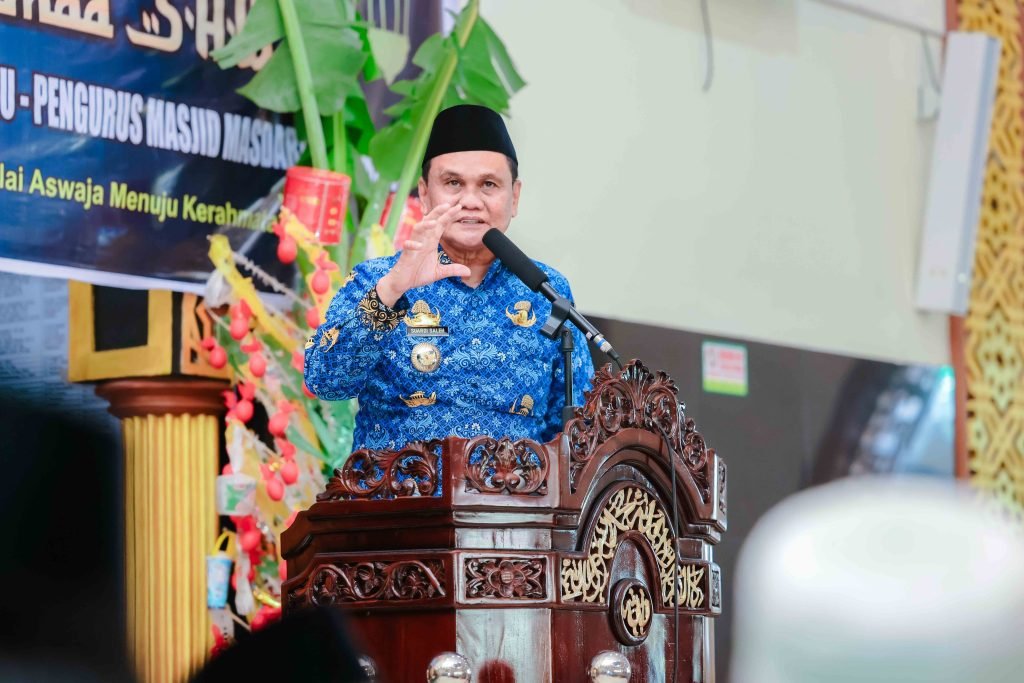 Bupati Barru Hadiri Maulid Nabi Muhammad SAW 1446 H Di Masjid Masdarul Mukminin Jampue