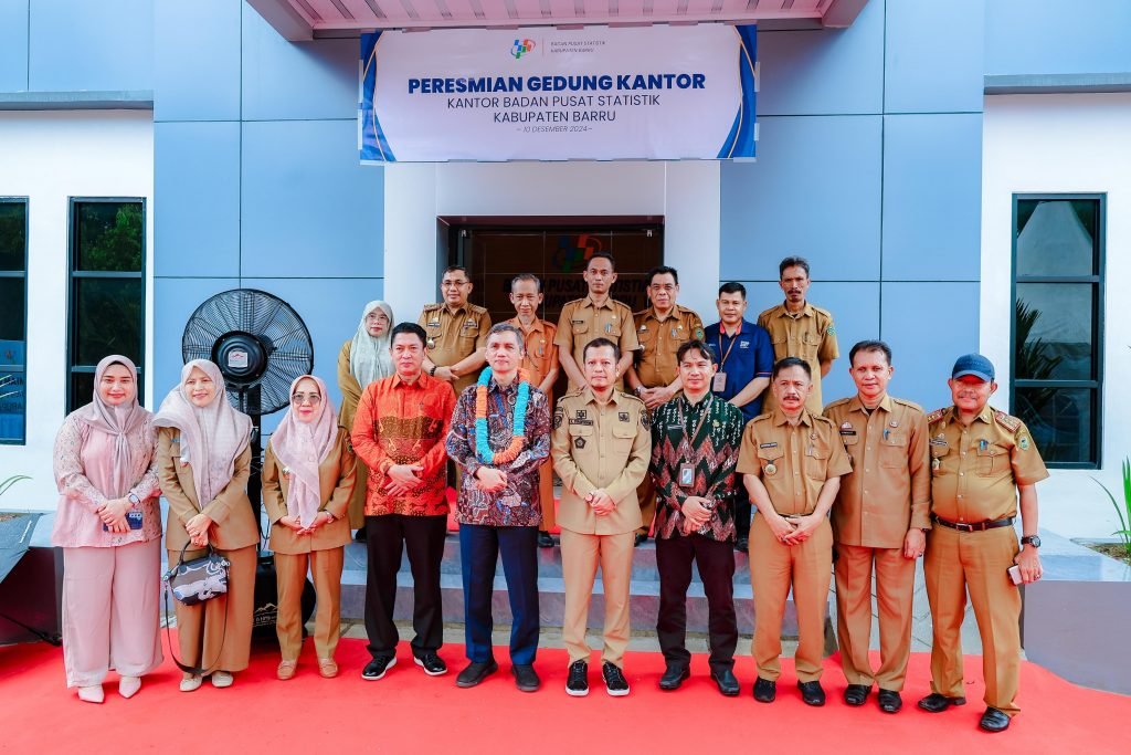 Peresmian Kantor BPS Barru, Sekda Barru Sampaikan Harapan Bupati Barru
