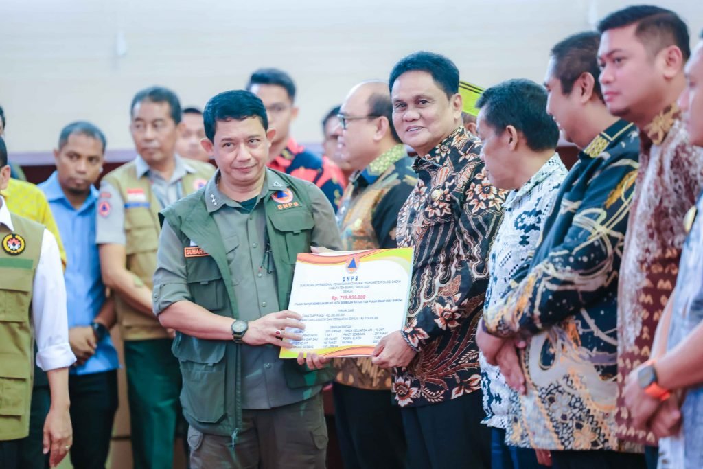 Awal Tahun, Bupati Barru Hadiri Rakor Penanganan Bencana Hidrometeorologi Sulsel