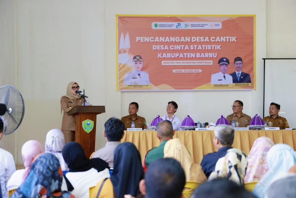 Barru Dorong Transformasi Digital Desa Lewat Program Desa Cantik di Pao-Pao
